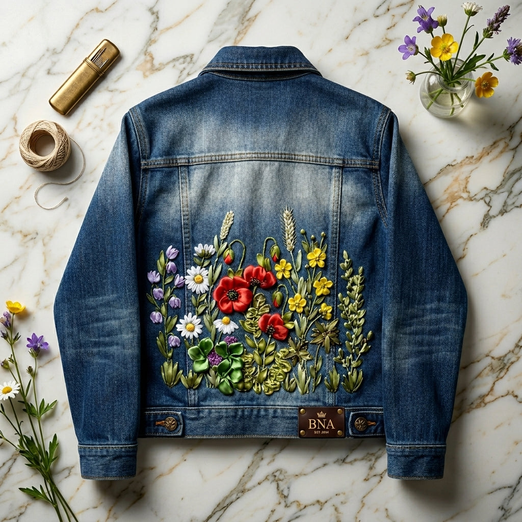 Embroidered Jacket – Classic Elegance