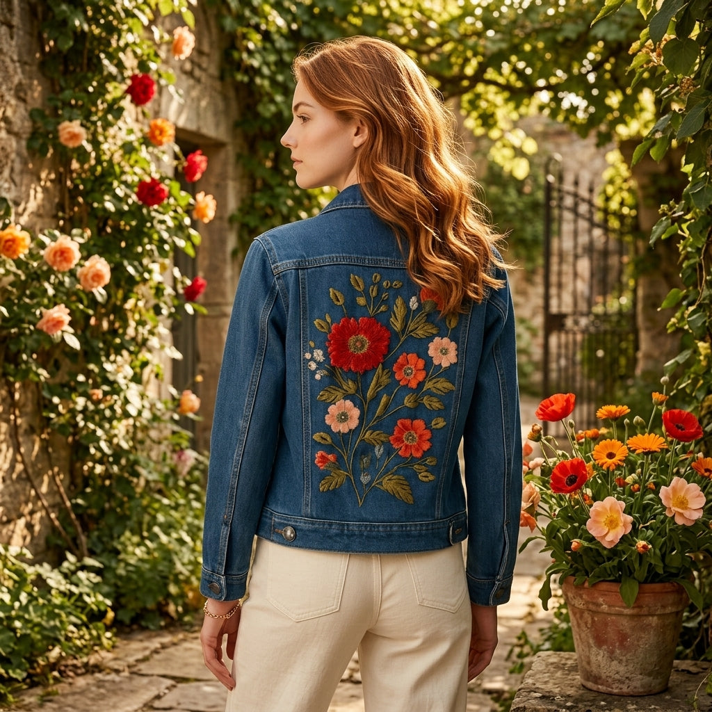 Embroidered Jacket – Trendy Statement Wear