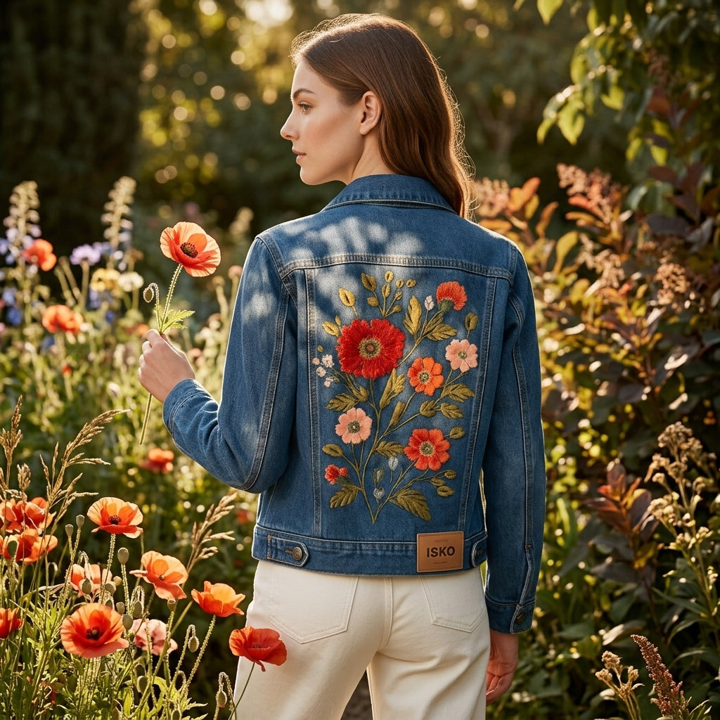 Embroidered Jacket – Trendy Statement Wear