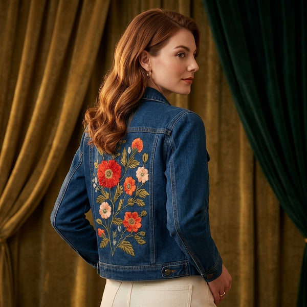 Embroidered Jacket – Trendy Statement Wear